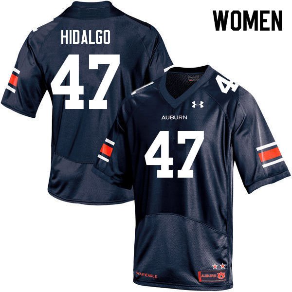 Women #47 Grant Hidalgo Auburn Tigers College Football Jerseys Sale-Navy